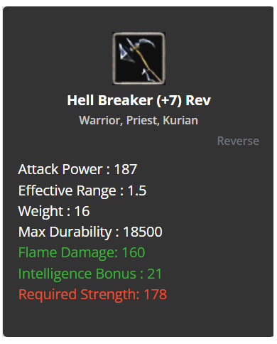 +7 Rebirt Hell Breaker