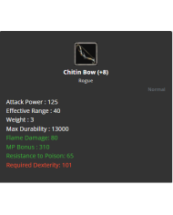 +8 Chitin Bow