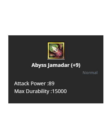 Abyss Jamadar +9