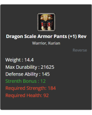 +9 raptor +7 dragon set