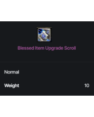 Blessed Item Upgrade Scroll