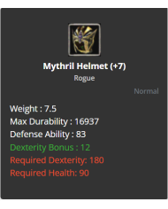 +7 MYTHRIL SET