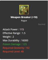 Weapon Breaker
 +-10