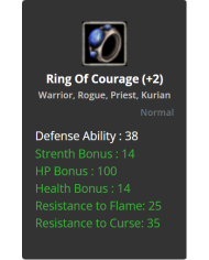 Ring Of Courage
 +-2