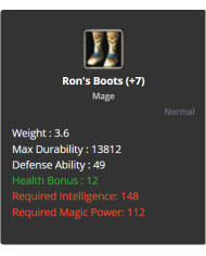 Ron's Set +7