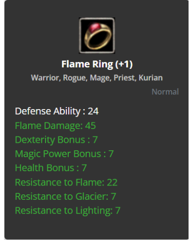 +1 Flame Ring