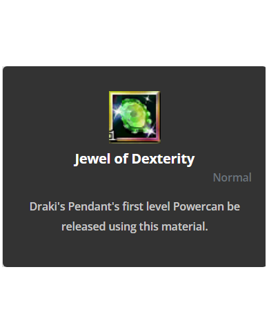 Jewel of Dexterity