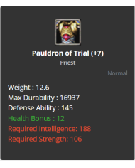 +7 Priest Trial Set