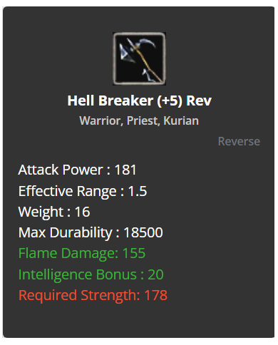 +8 Hell Breaker